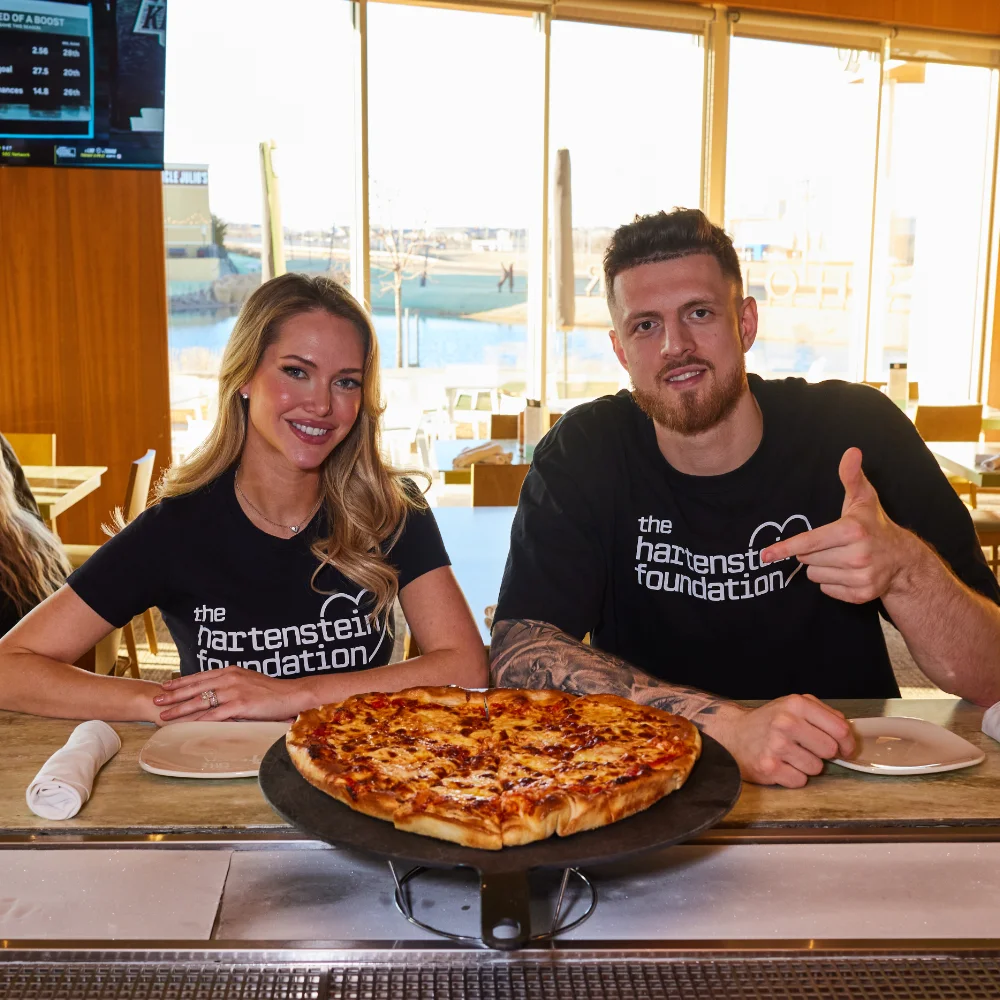 Heart Shaped Pepperoni Pizza in a Box - Benefitting The Hartenstein Foundation